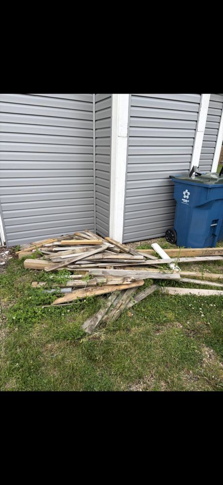 Fence Removal — before